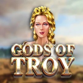 Gods of Troy game by Red Tiger Gaming – logo hosted on Dragonia Casino