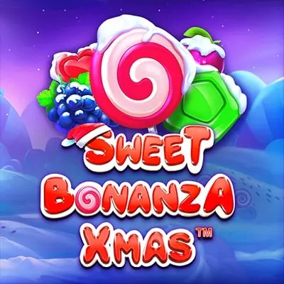 Slots logo of Sweet Bonanza Xmas Slot from Pragmatic Play at Dragonia Casino